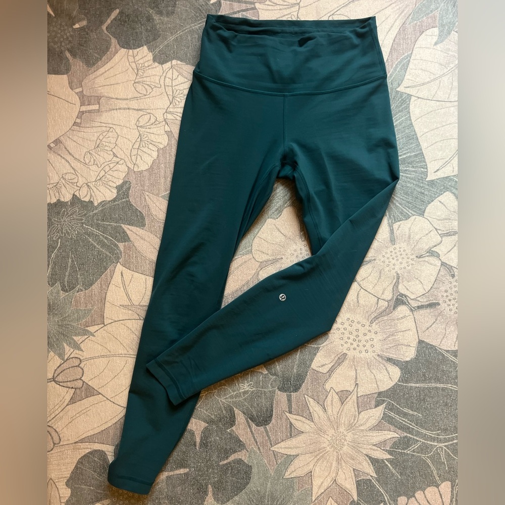 Wunder Train High-Rise Leggings in Storm Teal